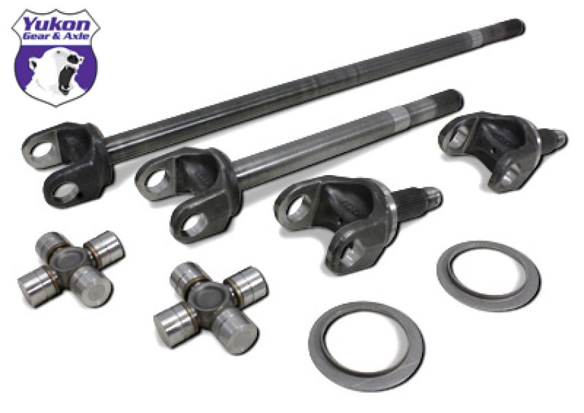 Yukon Gear & Axle YA W25000 Yukon Gear 4340 Chromoly Axle Kit For 03-08 Chrysler 9.25in Front