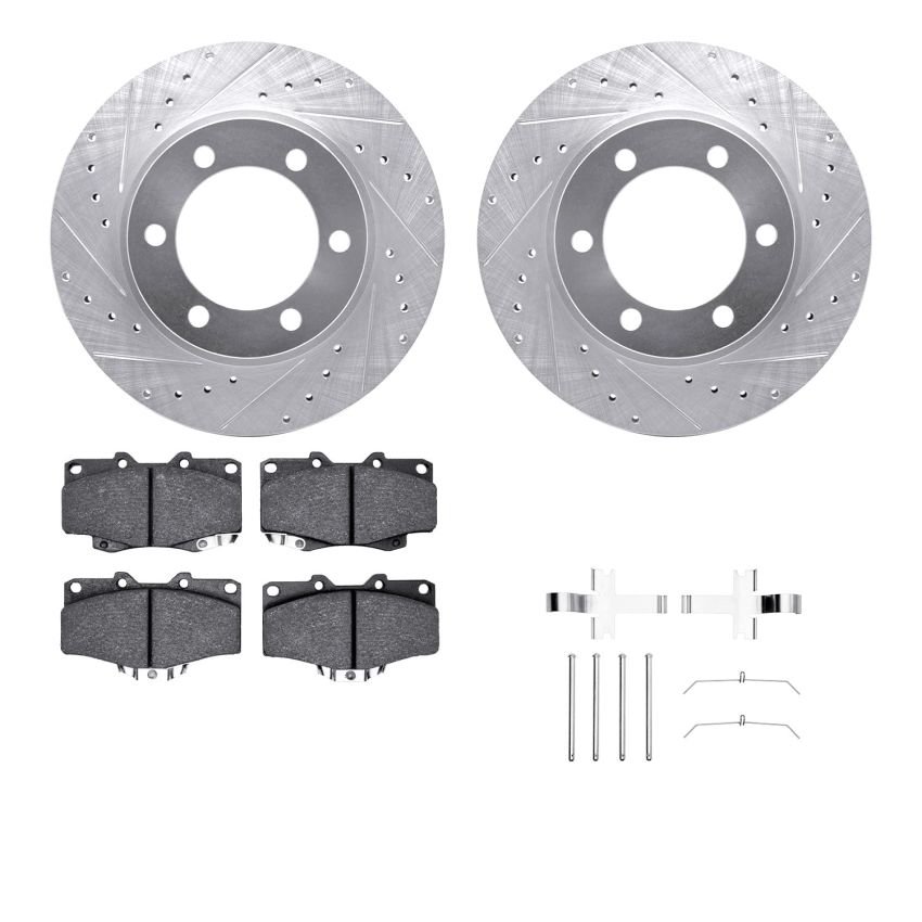 Dynamic Friction 7512-76077 Rotor Kit