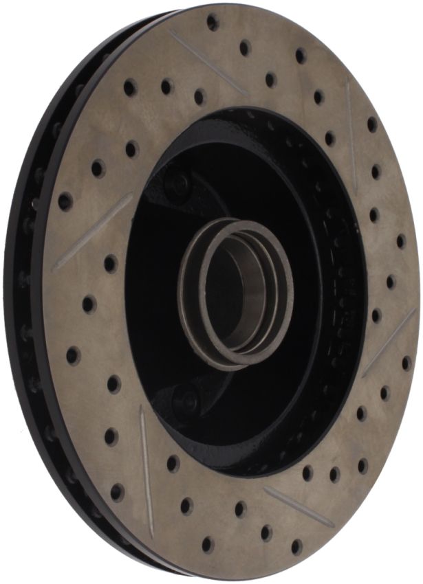Stoptech 127.62000R Slotted & Drilled Sport Brake Rotor