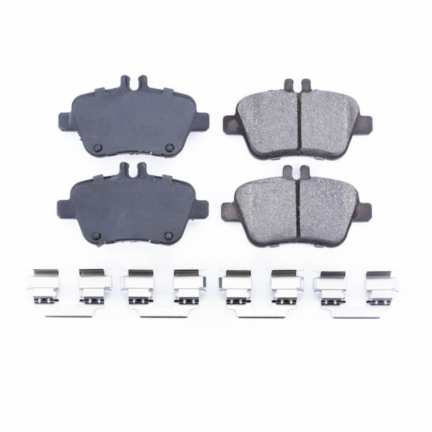 PowerStop 17-1646 PowerStop - Z17 Low-Dust Ceramic Brake Pads with Hardware