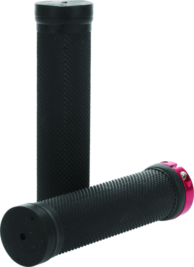 BikeMaster 102196 Lock-On Grips - Knurled