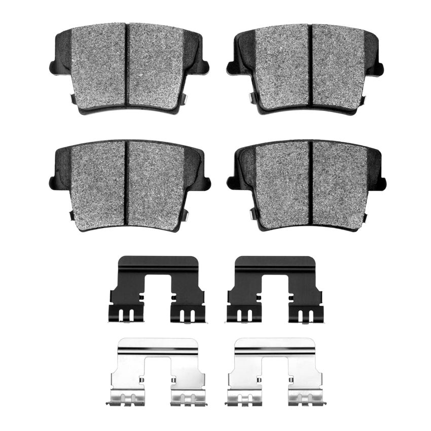 Dynamic Friction 1551-1057-01 Brake Pad Kt