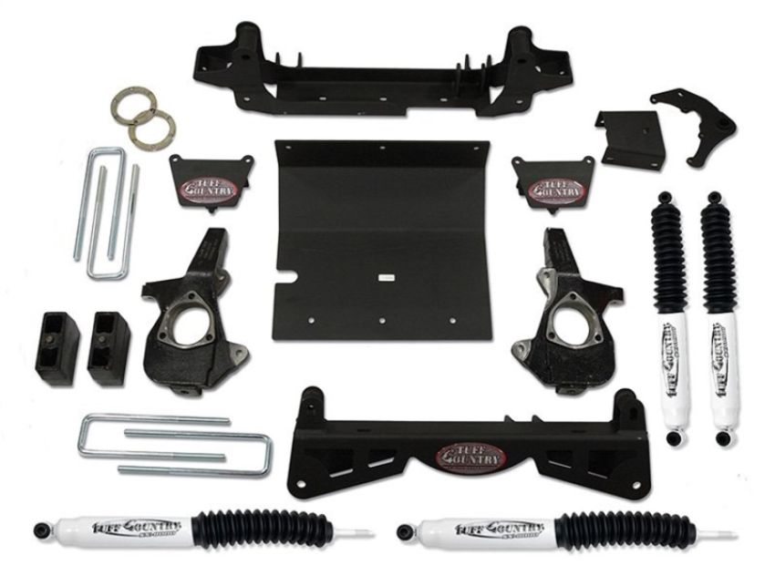 Tuff Country 14994 01-06 Chevy Silverado 3500 4x4 4in Lift Kit (w/3pc Sub Frame No Shocks)