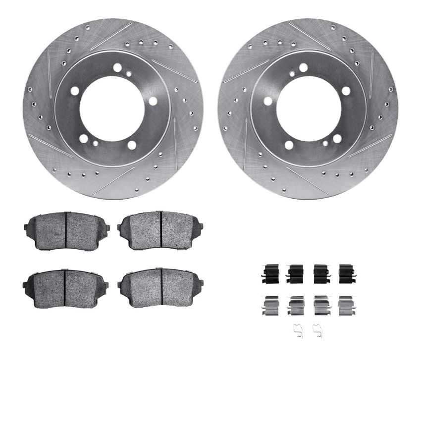 Dynamic Friction 7512-01017 Rotor Kit