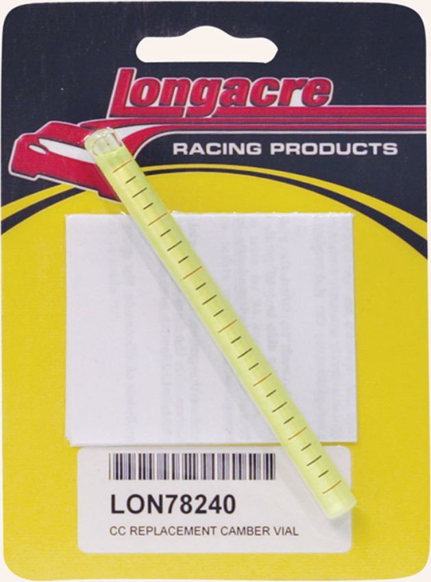 LONGACRE LON52-78240 Replacement Camber Vial