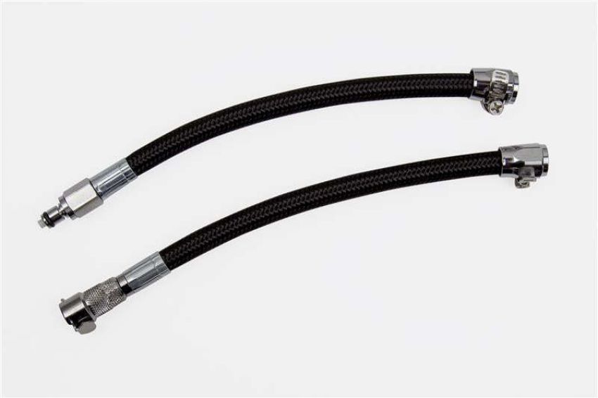 Goodridge HDFL002 HD Crossover Lines w/Black Hose