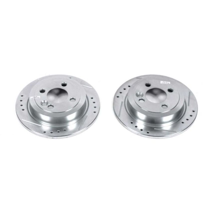 PowerStop EBR1056XPR PowerStop Evolution Performance Drilled, Slotted & Plated Brake Rotor Pair