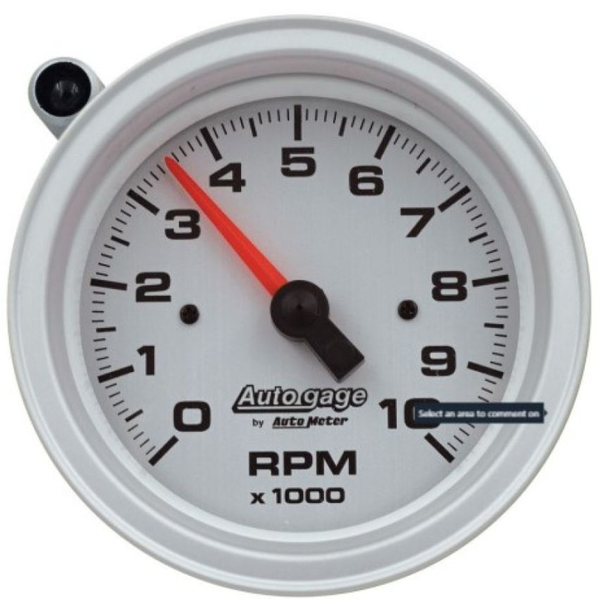 AutoMeter 233909 GAUGE, TACH, 3 3/4