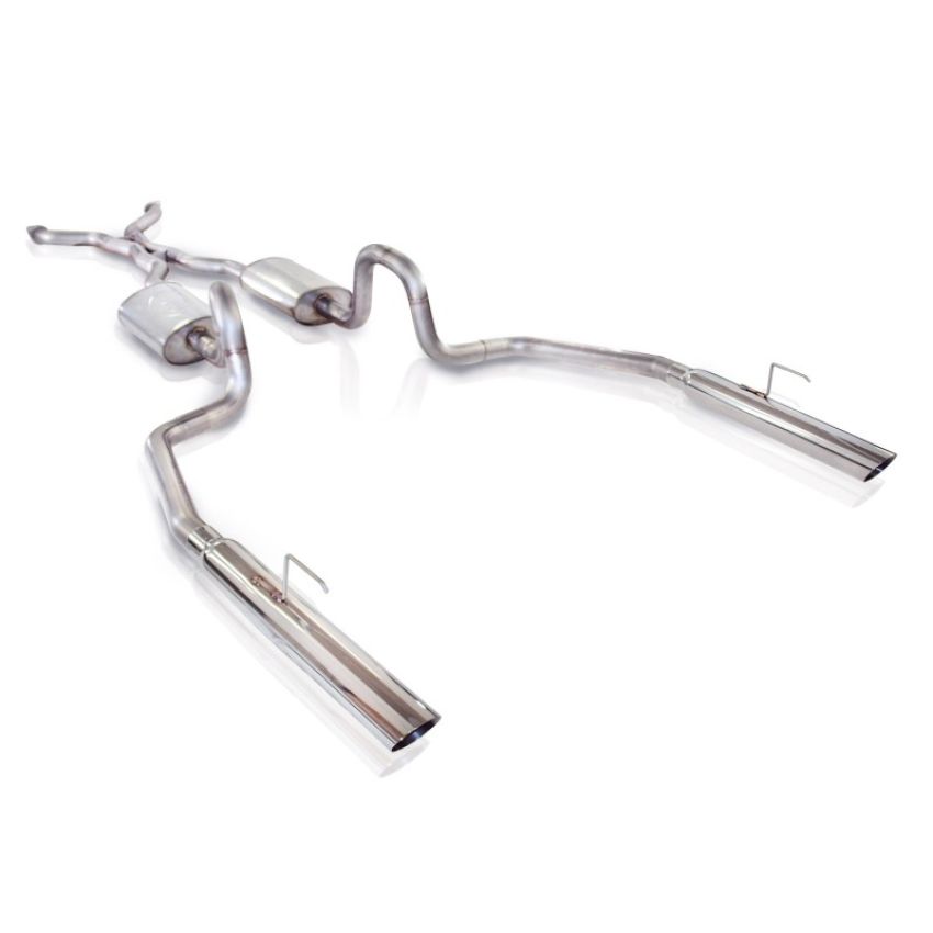 Stainless Works CRVIC98CB Ford Crown Vic/Grand Marquis 1998-02 Exhaust 2-1/2in Chambered