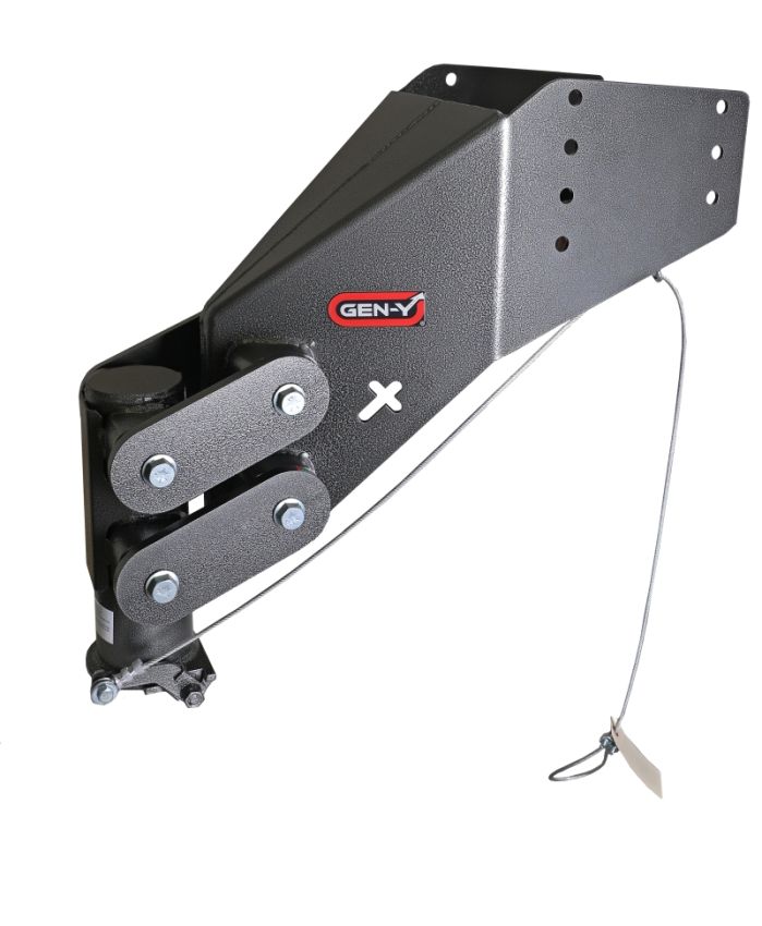 GEN-Y Hitch GH-8066AL Gen-Y Executive Torsion-Flex Auto Rhino 5th Wheel Pin Box Rep w/Gooseneck 2-5/16in Coupler