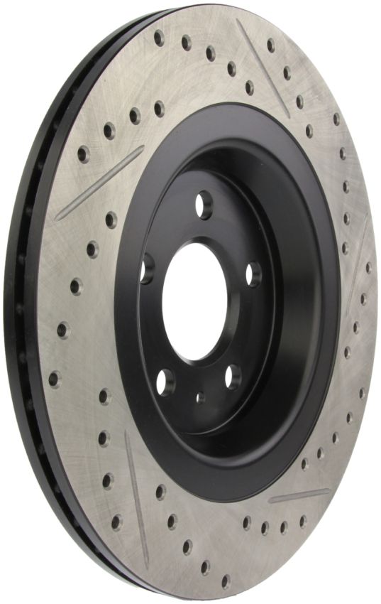 Stoptech 127.33125R Slotted & Drilled Sport Brake Rotor