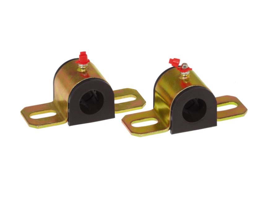 Prothane 19-1176-BL Universal Greasable Sway Bar Bushings - 15/16in - Type B Bracket - Black