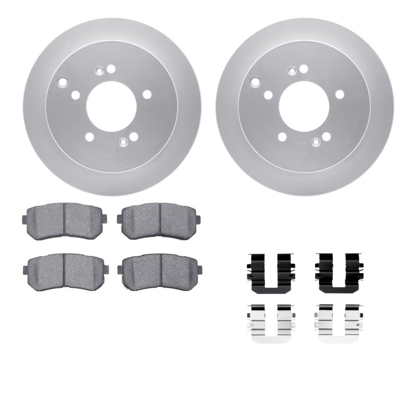 Dynamic Friction 4512-03167 Rotor Kit