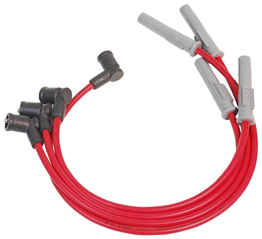 MSD IGNITION MSD32599 8.5mm SC Spark Plug Wire Set Mazda Miata 1.6/1.8L