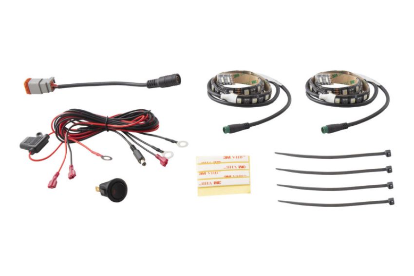 Diode Dynamics DD0441 RGBW Grille Strip Kit 2pc Multicolor