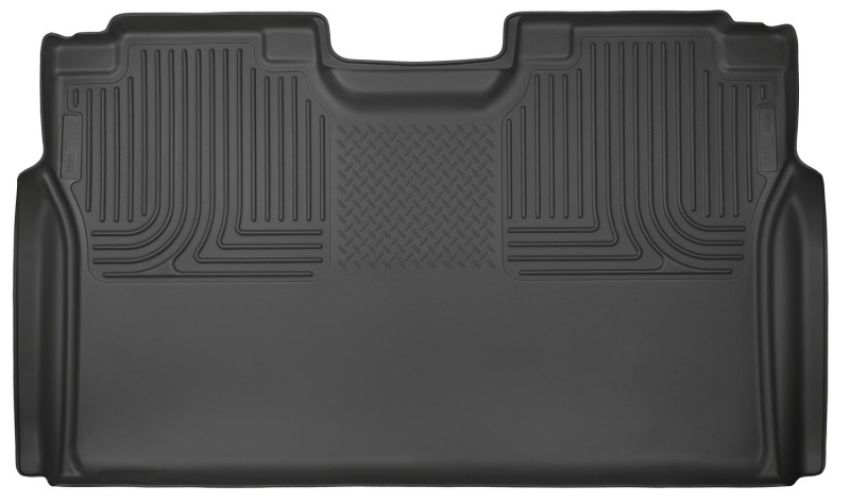 HUSKY LINERS HSK19371 15-  Ford F150 Supercrew Rear Floor Liners Black