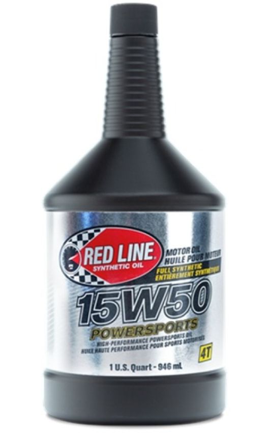 Red Line 42104 15W50 Powersports Motor Oil - Quart