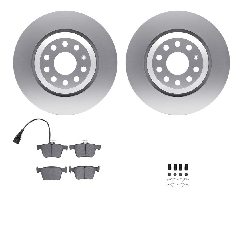 Dynamic Friction 4512-74123 Rotor Kit