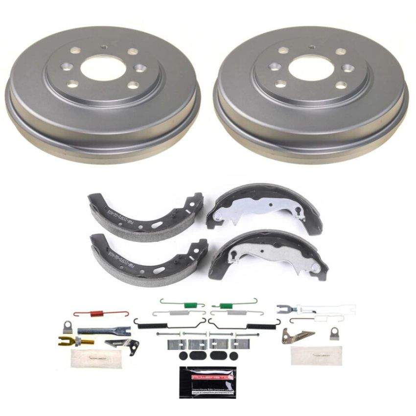 PowerStop KOE15480DK Power Stop 2016 Scion iA Rear Autospecialty Drum Kit