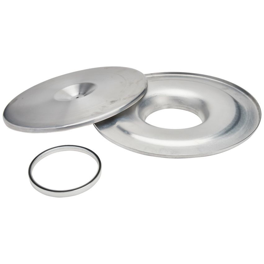 ALLSTAR PERFORMANCE ALL25950 Flat 14in Air Cleaner Kit Plain