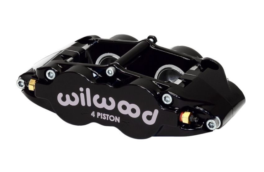 Wilwood 120-11784-BK Caliper-Narrow Superlite 4R - Black 1.75/1.75in Pistons 1.10in Disc