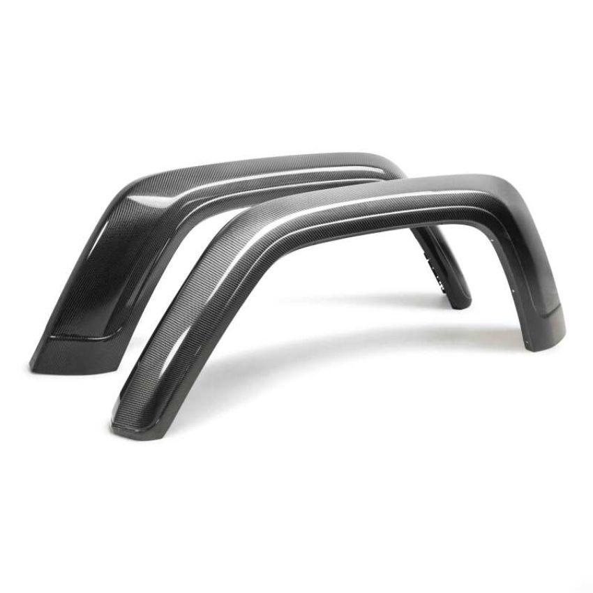 Anderson Composites AC-FLR19JPJT-R 20-23 Jeep Gladiator (JT) Carbon Fiber Rear Fender Flares (Pair)