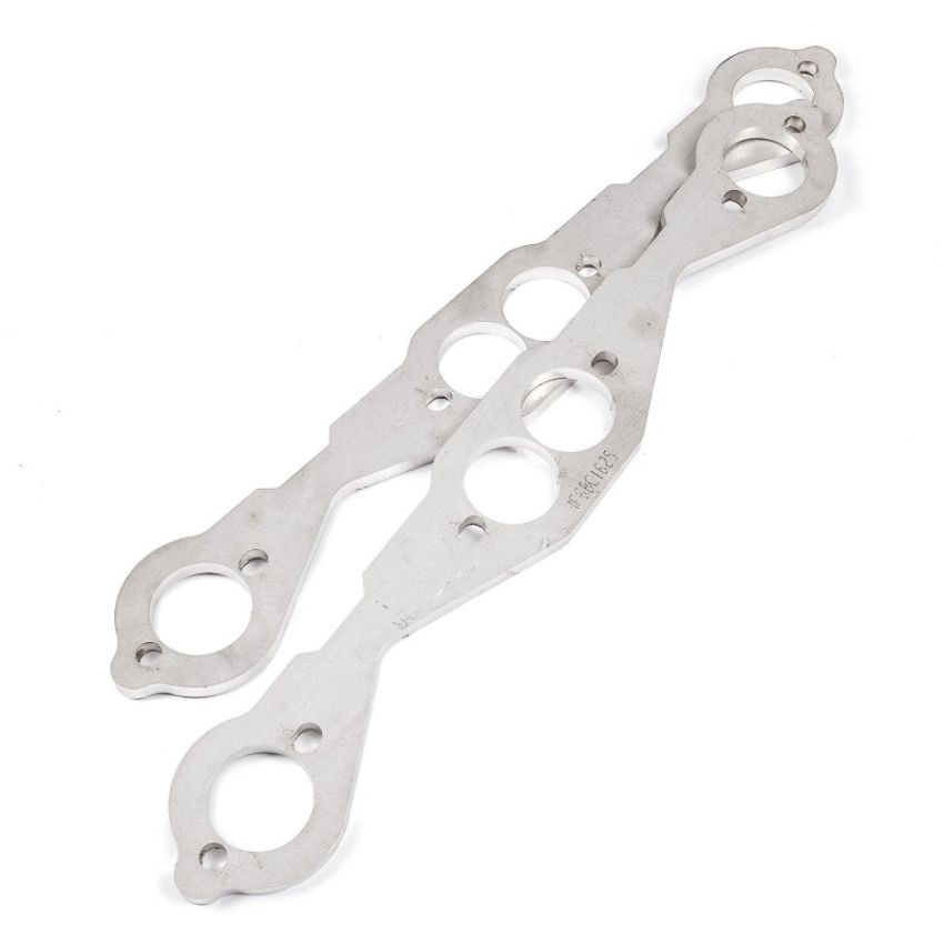 Stainless Works HFSBC1625 Small Block Chevy Round Port Header 304SS Exhaust Flanges 1-5/8in Primaries