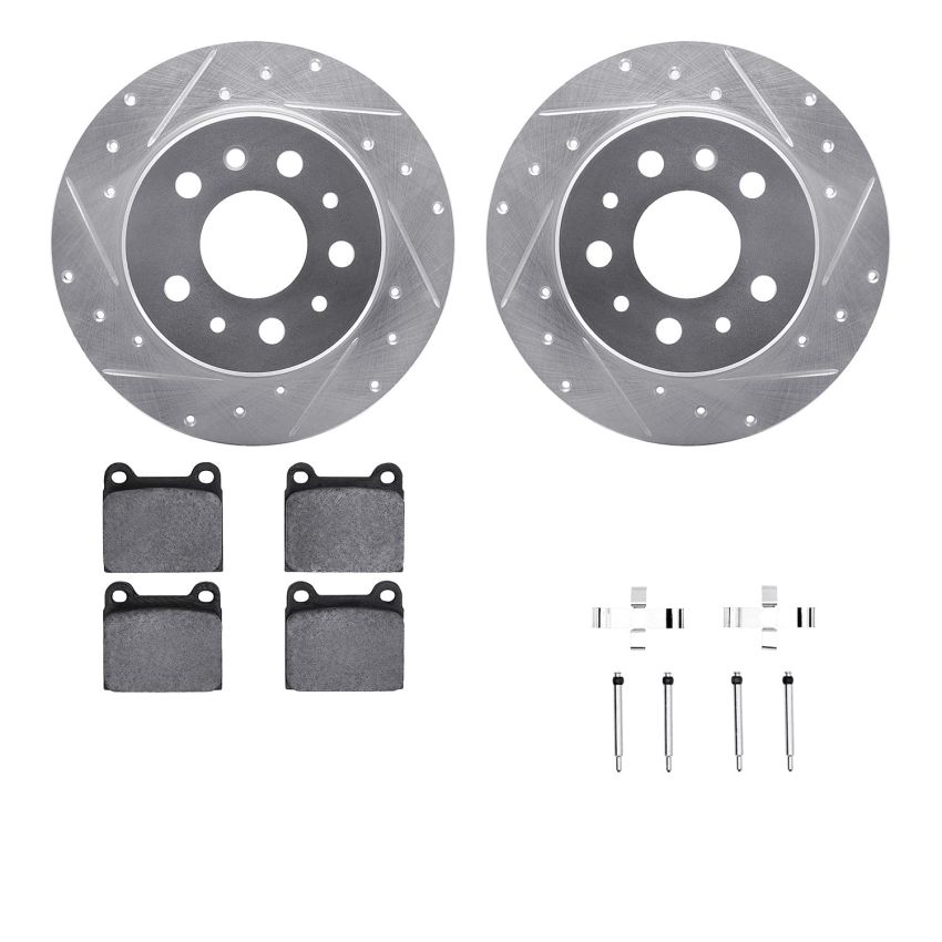 Dynamic Friction 7612-63008 Rotor Kit