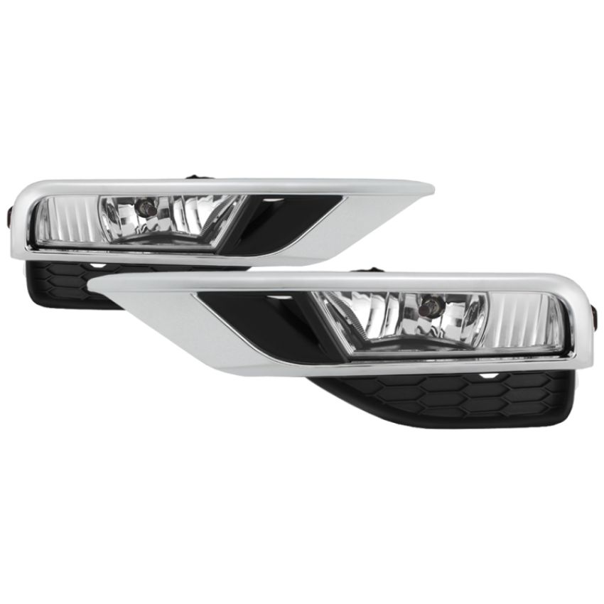 SPYDER 9031489 OEM Fog Lights W/Switch and Cover - Clear