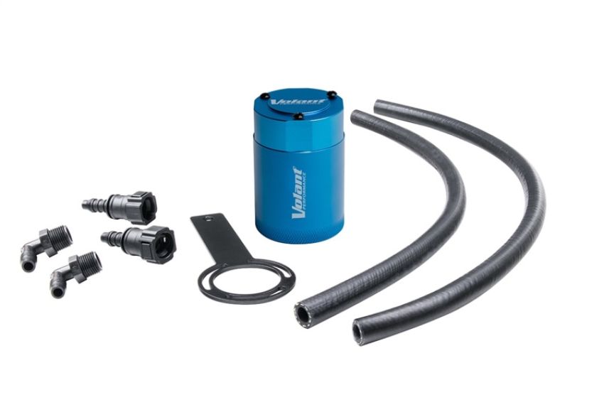 Volant VC0001 Performance 3 oz. aluminum oil catch can with mounting bracket