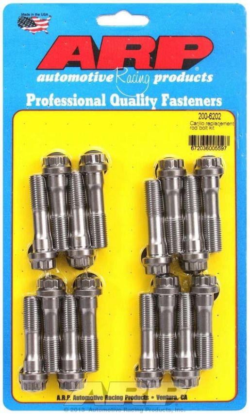 ARP ARP200-6202 Replacement Rod Bolt Kit 7/16 (16)