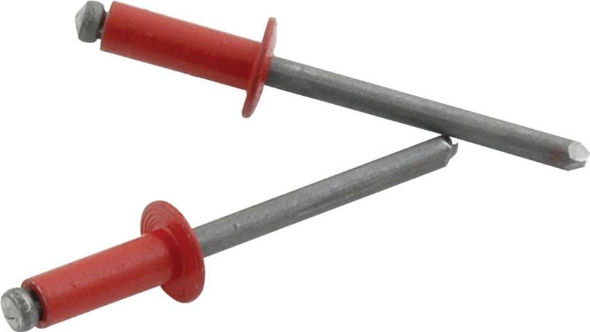ALLSTAR PERFORMANCE ALL18120 Sm Hd Rivet Red 250pk