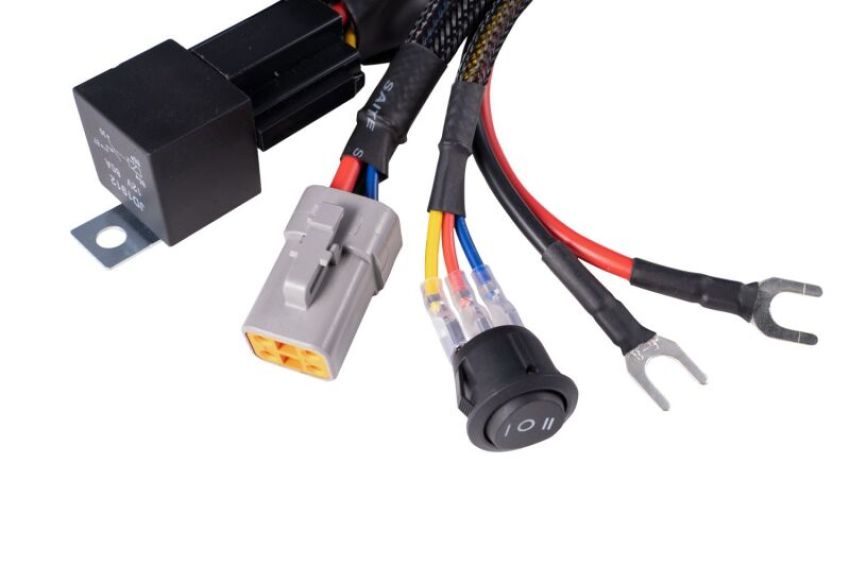 Diode Dynamics DD4123 Ultra Heavy Duty Single Output 4-Pin Wiring Harness