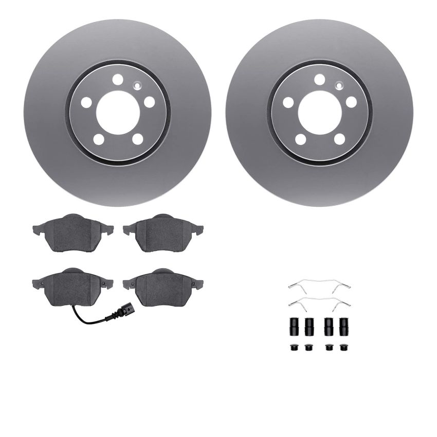 Dynamic Friction 4612-74011 Rotor Kit