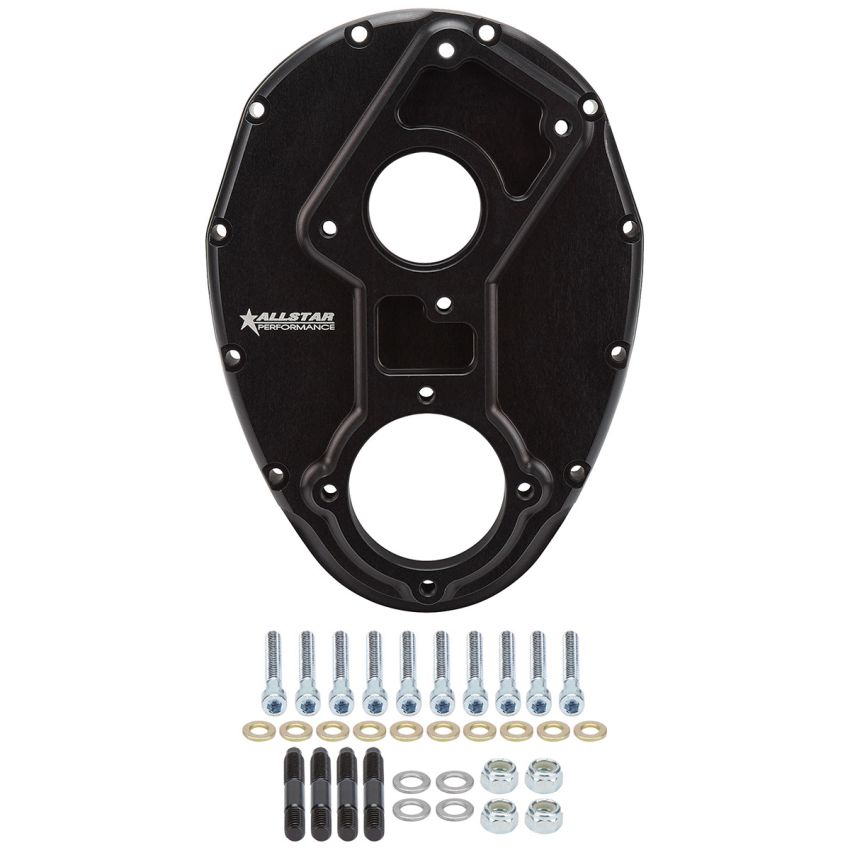 ALLSTAR PERFORMANCE ALL90081 Sprint Timing Cover Raised Cam Billet