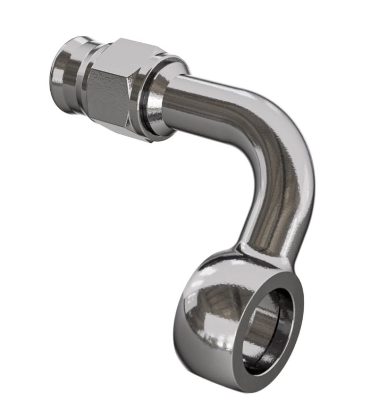 Goodridge P5099-03-04C 90 Deg Banjo for 7/16 Bolt