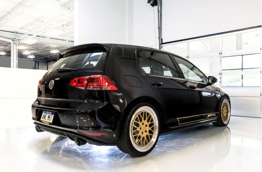 AWE Tuning 3015-33096 Volkswagen GTI MK7.5 2.0T Touring Edition Exhaust w/Diamond Black Tips 102mm