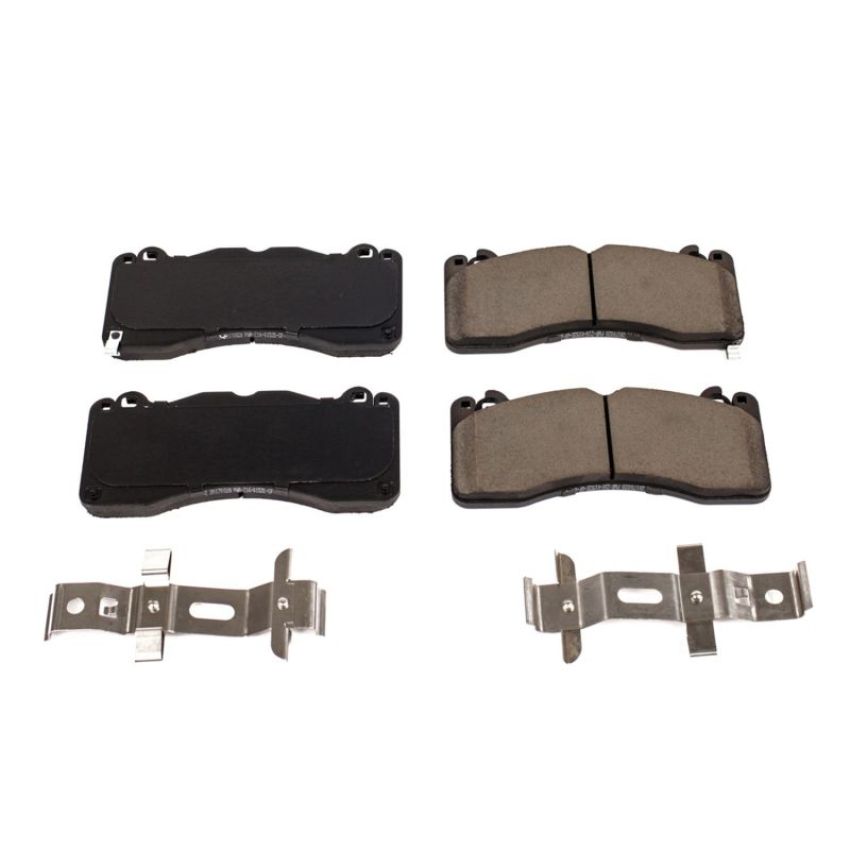 PowerStop 17-1792 PowerStop - Z17 Low-Dust Ceramic Brake Pads with Hardware