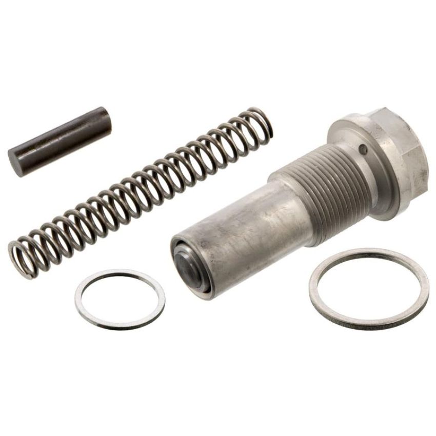 FEBI 01382 Chain Tensioner for timing chain, with seal ring