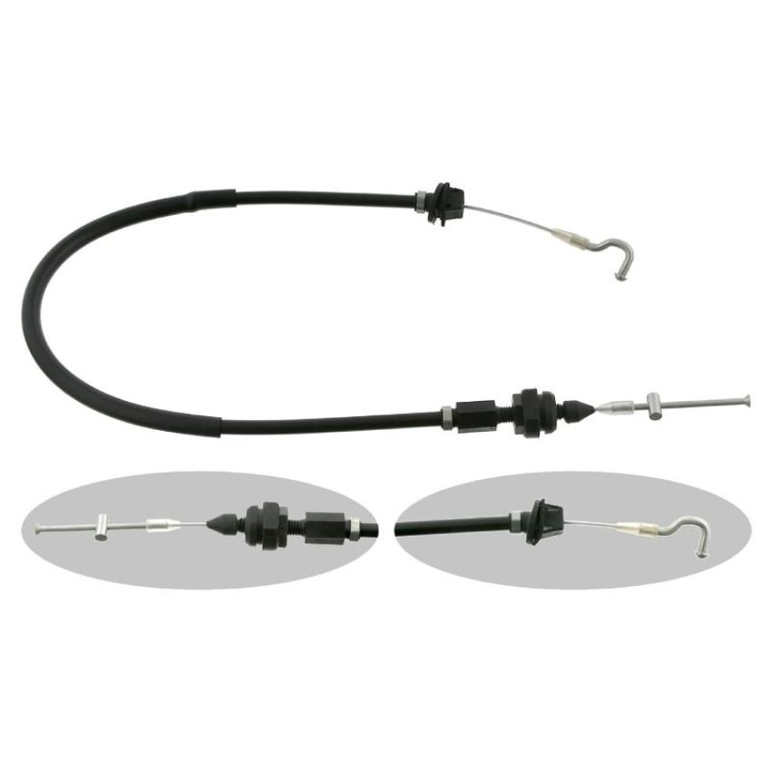 FEBI 01765 Throttle Cable for petrol engines
