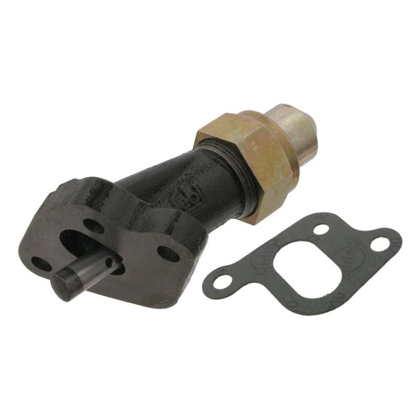 FEBI 07461 Chain Tensioner for timing chain, with gasket