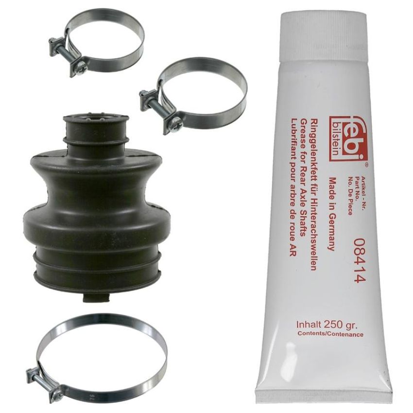 FEBI 08413 CV Boot Kit with fastening clamps