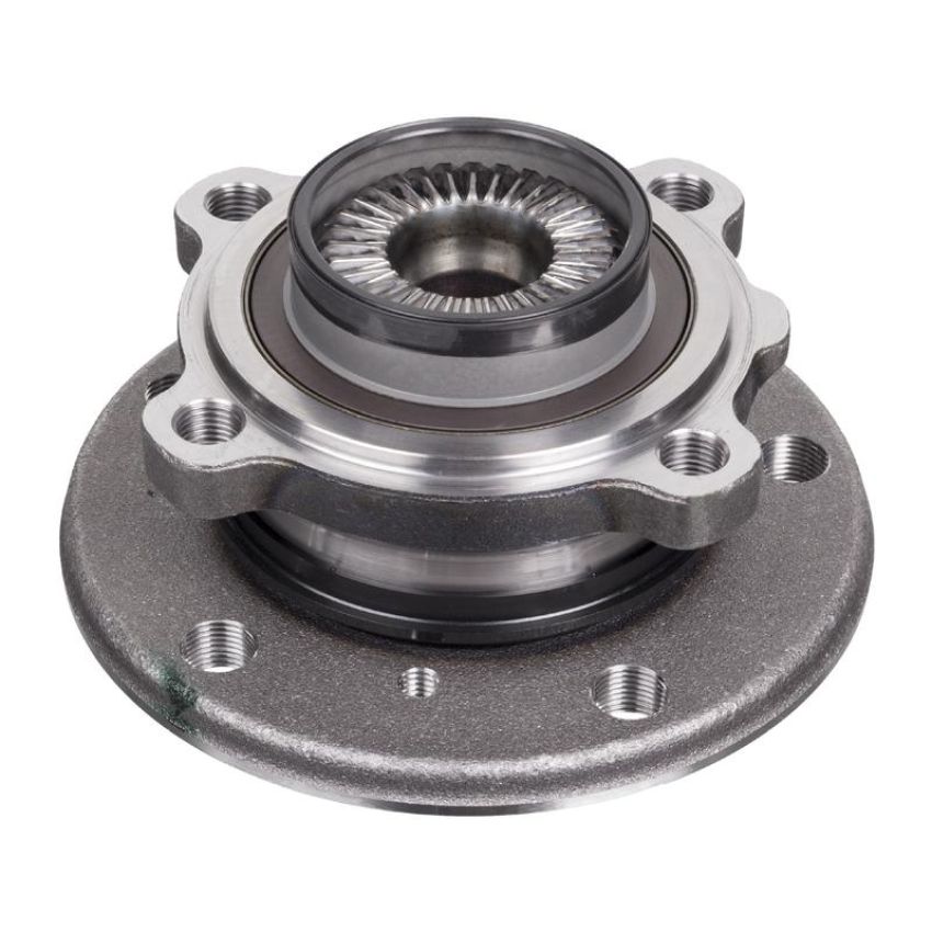 FEBI 102830 Wheel Bearing Kit with wheel hub and ABS sensor ring