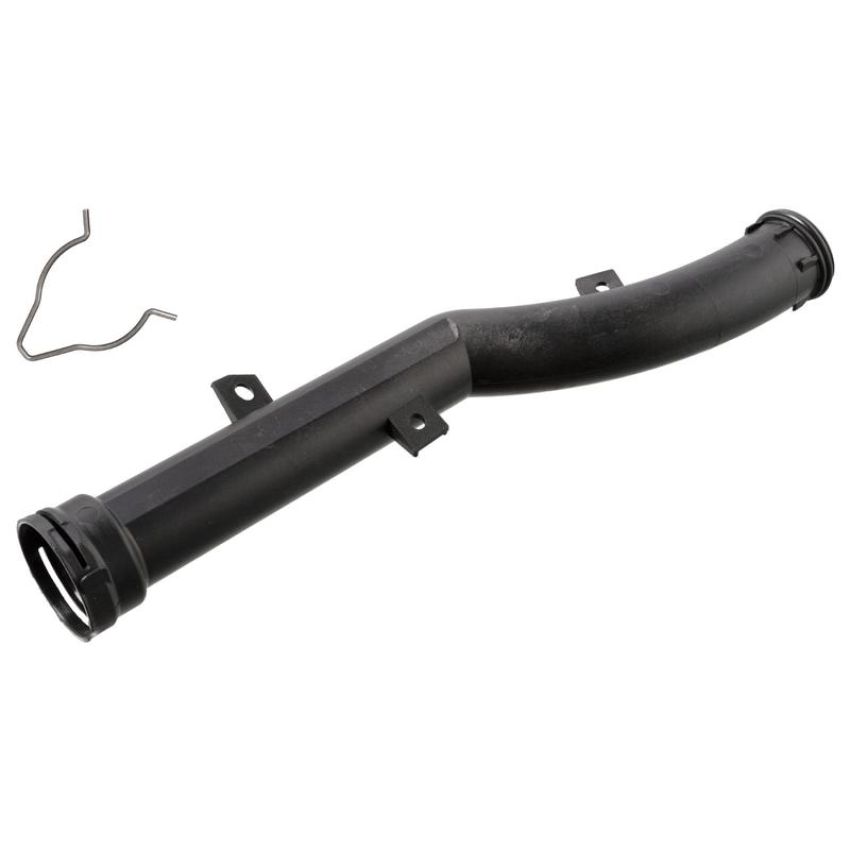 FEBI 103135 Coolant Pipe with clamp and and seal ring