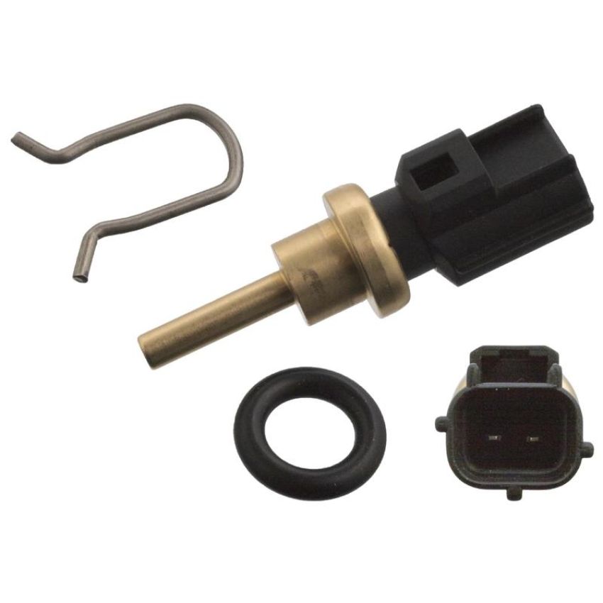 FEBI 103648 Coolant Temperature Sensor with seal and retaining spring