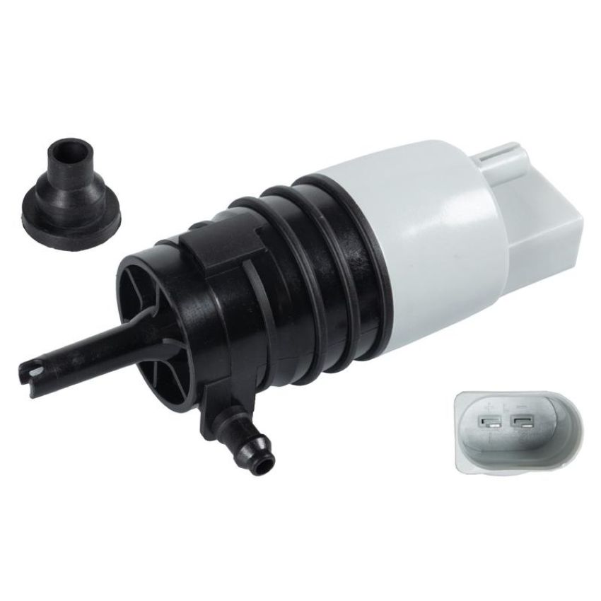 FEBI 107383 Washer Pump for windscreen washing system, with seal ring