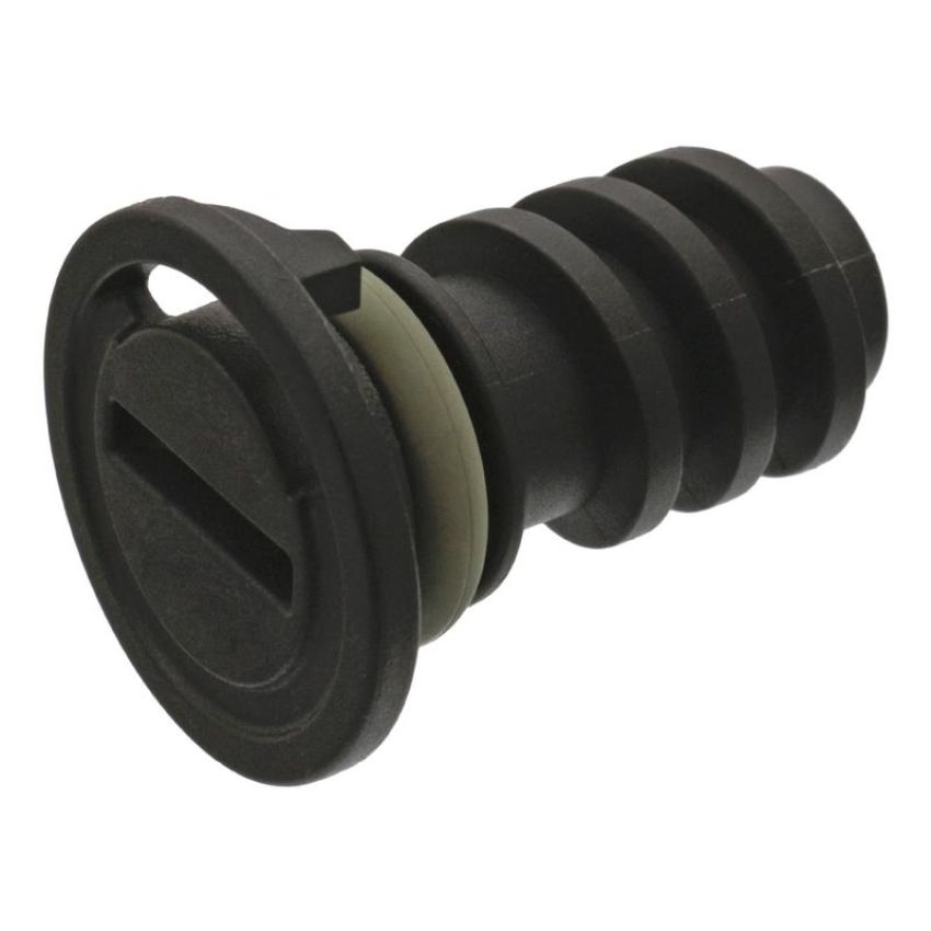 FEBI 108016 Oil Drain Plug for engine, with seal ring