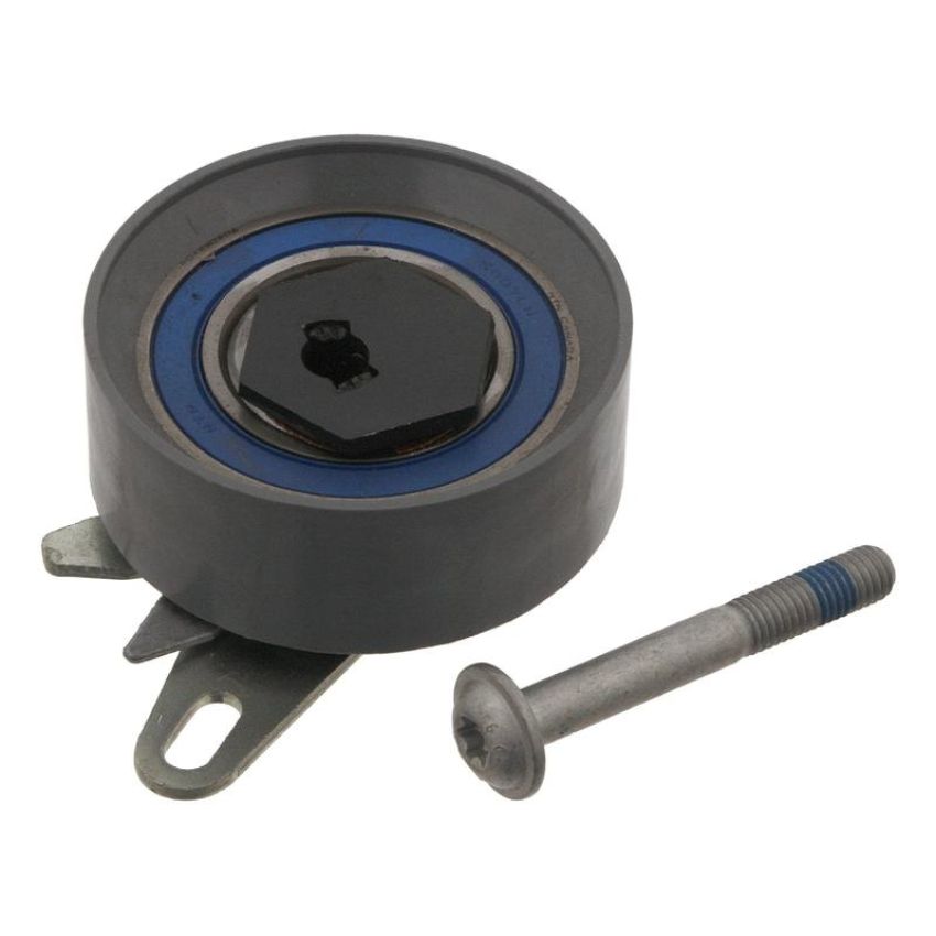 FEBI 11560 Tensioner Pulley for timing belt, with bolt