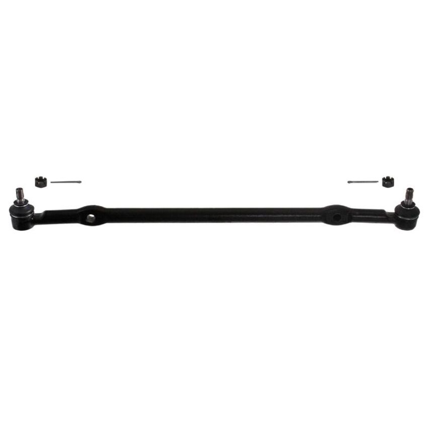 FEBI 12939 Tie Rod with castle nuts and cotter pins
