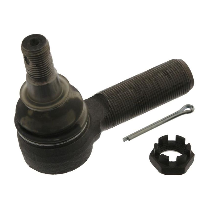 FEBI 12975 Tie Rod / Drag Link End with castle nut and cotter pin